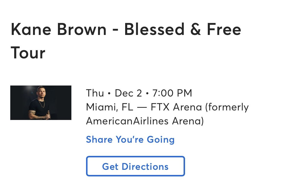 Kane Brown Tickets