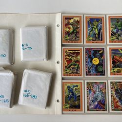 1991 G.I. Joe Hasbro Trading Cards Lot Almost Complete Organized Set Collection