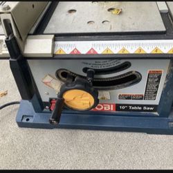Ryobi Table Saw 10in