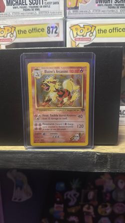 Blaine's Arcanine Pokémon Card 11/132