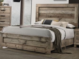 Queen Bed with Bookcase Headboard