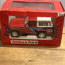 Two Die Cast Tonka Polistil Cars