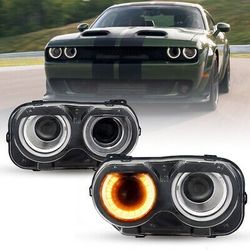 New Challenger Headlights