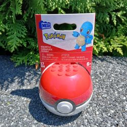 MEGA Pokemon Squirtle Building Lego Toy Kit - 17pc