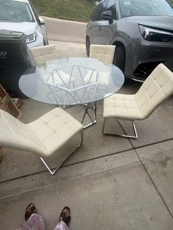 Dining table for four