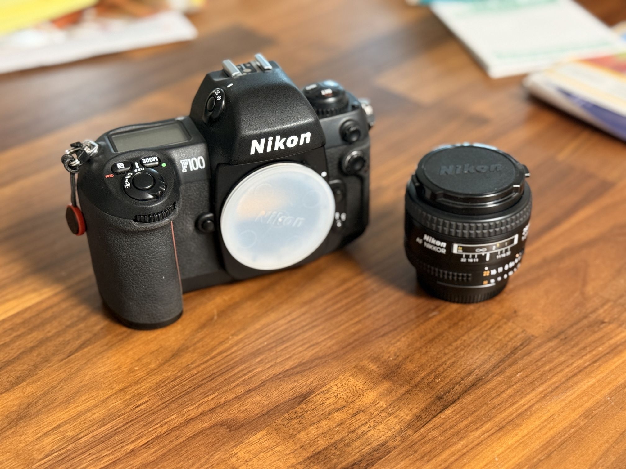 Nikon F100 With AF 28mm 2.8 D Lens