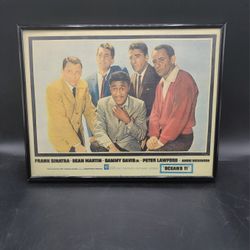 OCEAN'S 11 ORIGINAL 1960 LOBBY CARD RAT PACK FRANK SINATRA SAMMY DAVIS JR