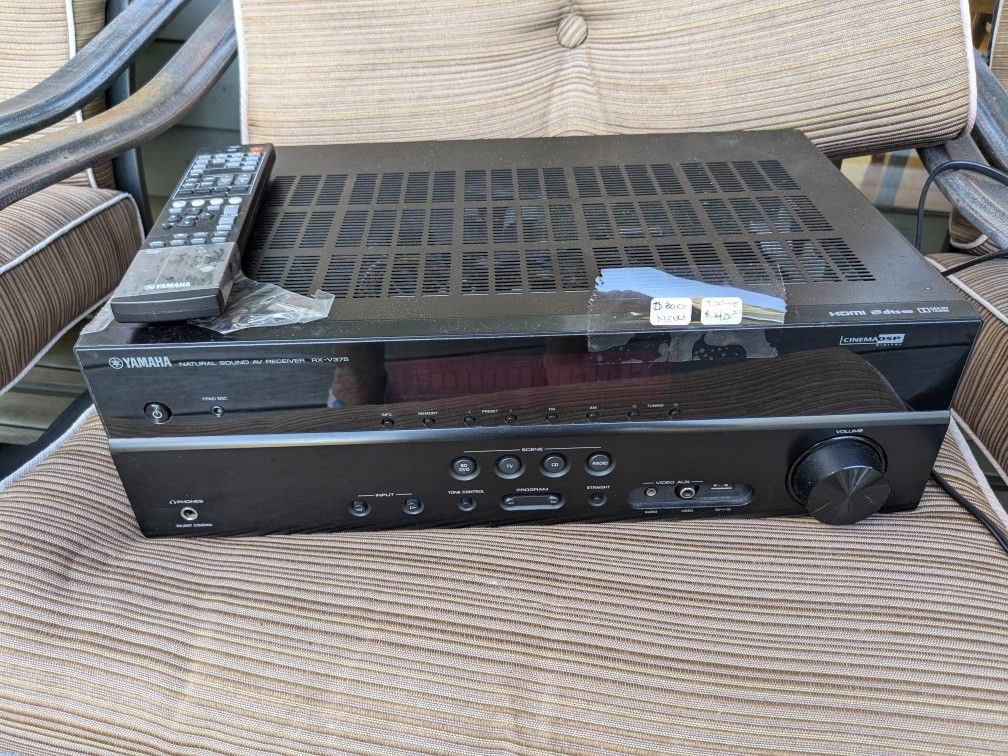 Yamaha Natural Sound AV RECEIVER