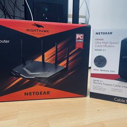 Netgear Router & Modem 