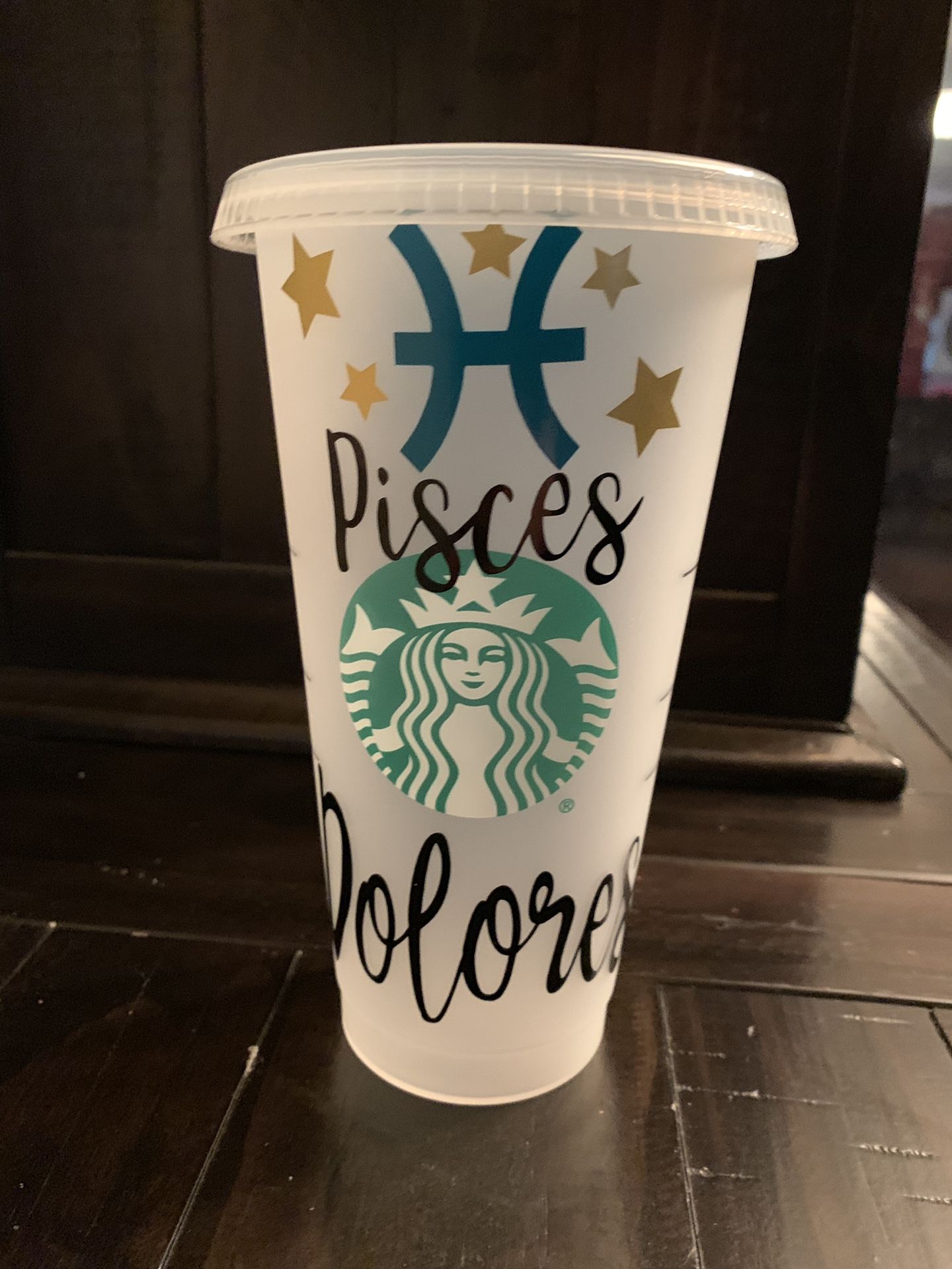 Personalized Zodiac Starbucks Cups