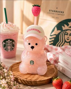 Starbucks Strawberry Bear