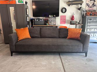 Dark Gray Couch / 3 Seat Sofa / Great Condition