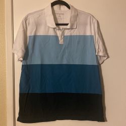 Mens Banana Republic Pique Polo, Sz L