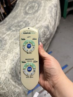 Twin- Remote Tempurpedic Bed