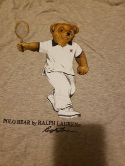 Wimbledon ralph lauren bear sz xl