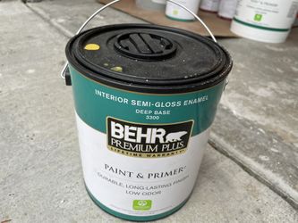 Behr Paint- Plantain Color 3 Gallon - $30