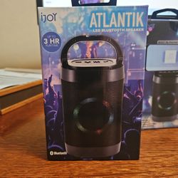 Atlantik LED Bluetooth Speaker New Qty 2