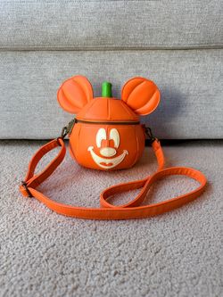 Loungefly Pumpkin Mickey Crossbody