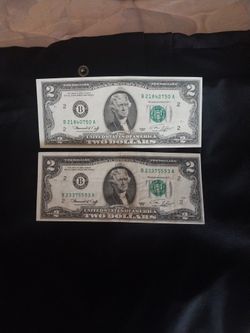 $2 Bills