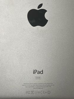 Apple iPad 64GB Silver
