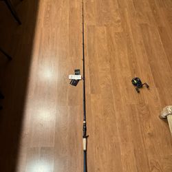 Brand New Phenix Vortex m1 Rod And Used One Time Shimano 150Hg Casting Rod Reel