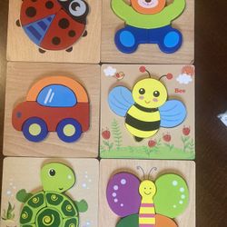 Wooden Puzzles for toddlers