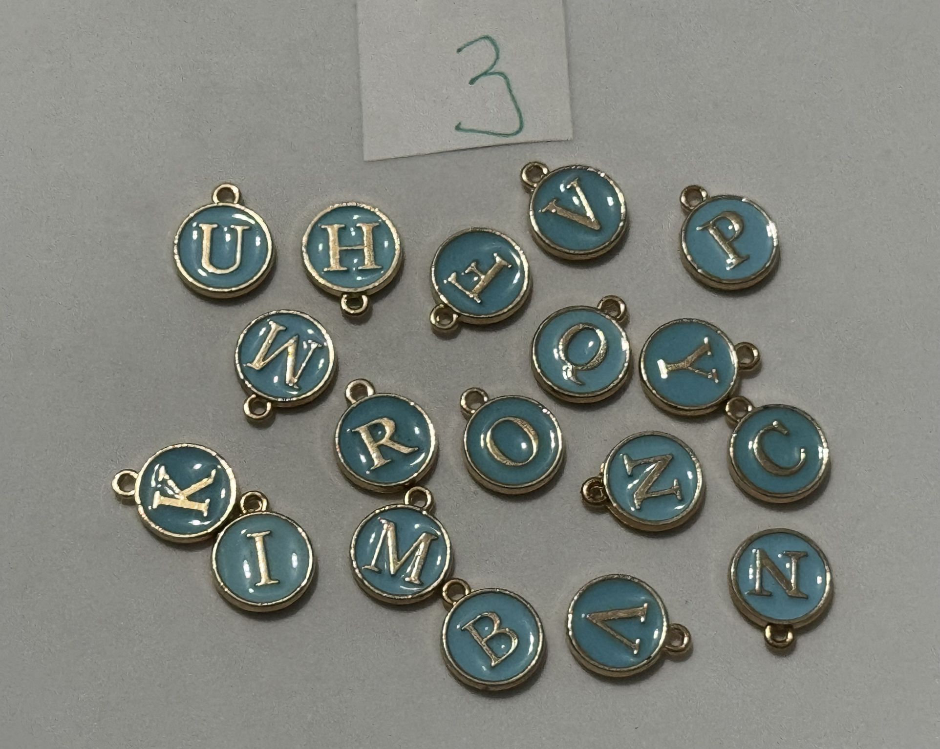 Letters Charm Bundle #3