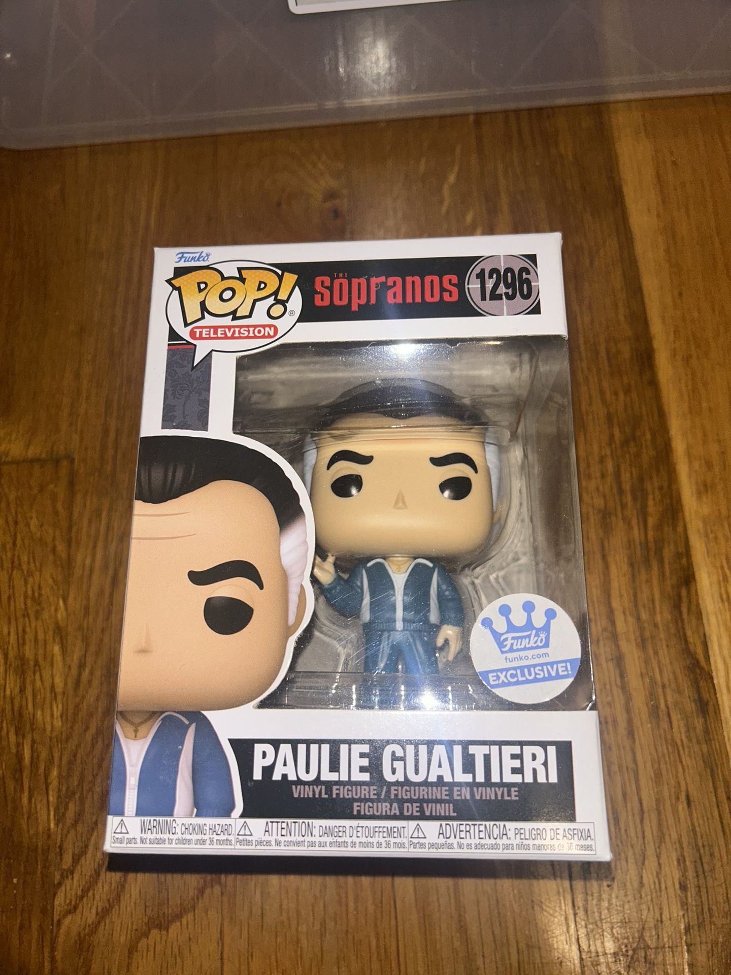 Funko Sopranos Paulie Gualtieri 1296