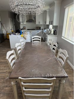 Farm House Style Dining Table.