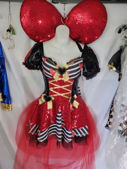 Queen of Hearts Halloween Costume Dress