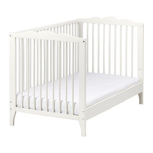 White Ikea Crib, Convertible. Free