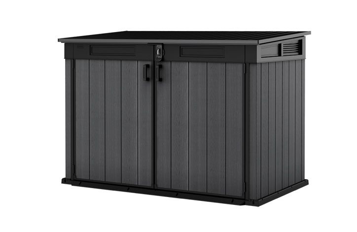New in box Keter Cortina Mega Storage Shed - Grey