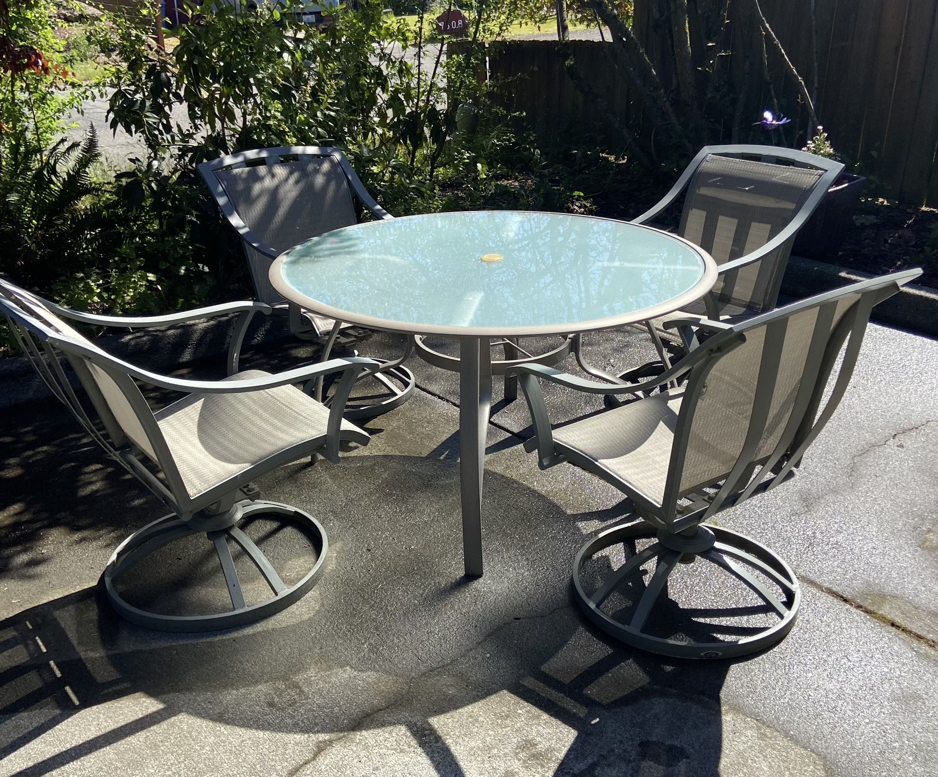 hampton bay round mesh patio umbrella two tone 9' Push Button Tilt Market | Shop 314020938 Gazebo Umbrella