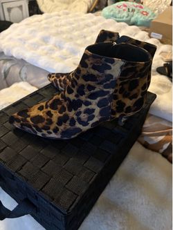 Cheetah boots