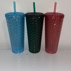 Three Studded Tumblers 