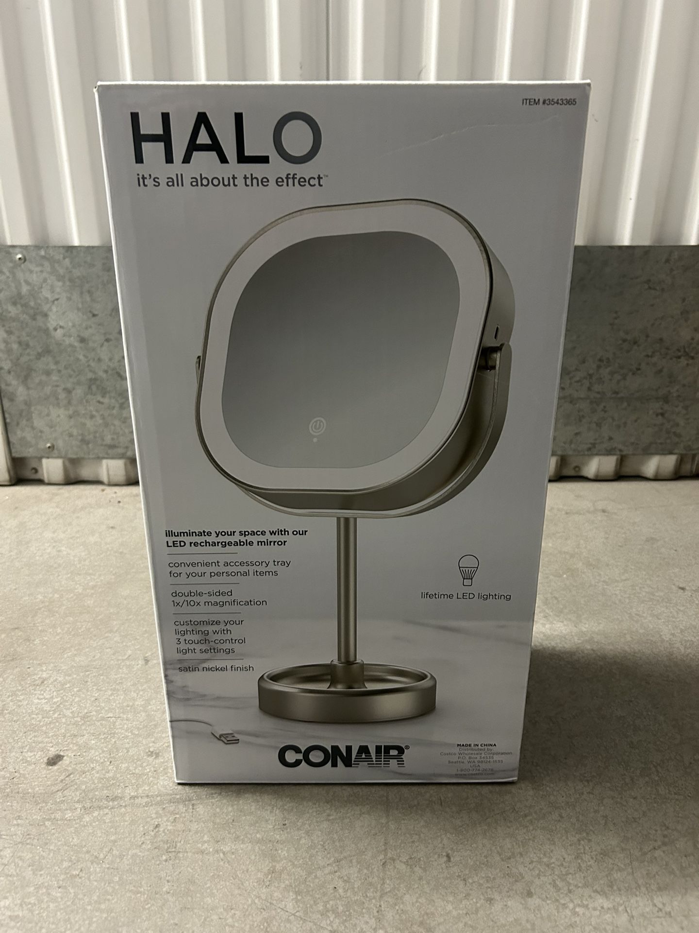 HALO  Double-sided mirror 