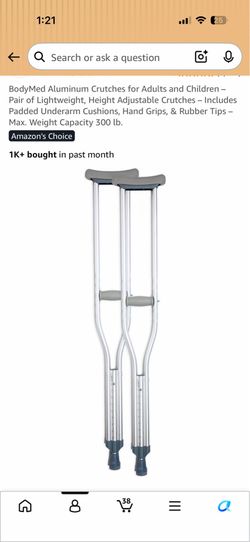 BODYMED CRUTCHES