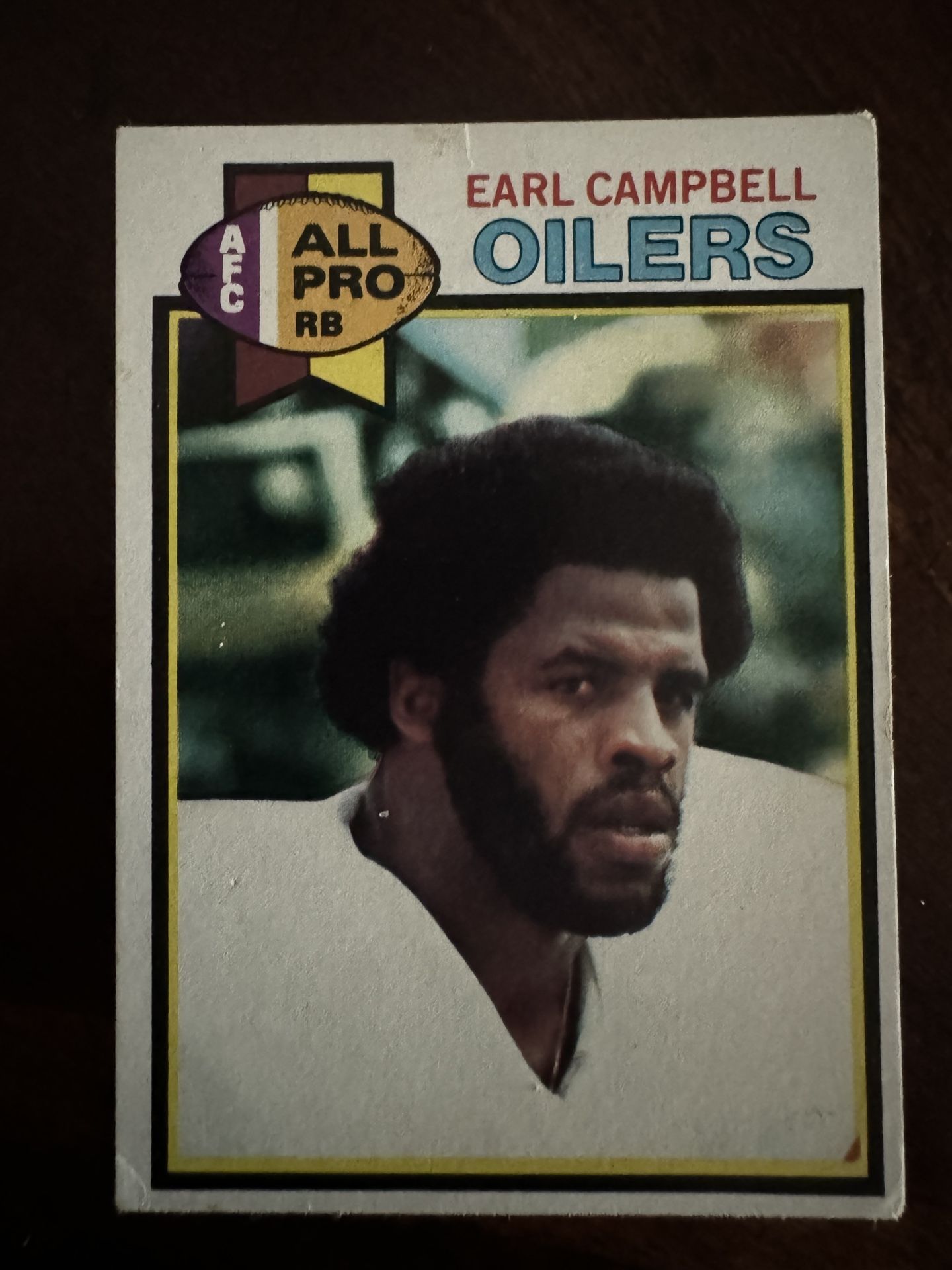 1969 Earl Campbell ROOKIE Card #390