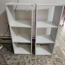 Set Of 2 Book Shelf Good Condition 