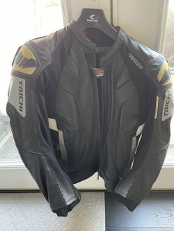 Taichi GMX Motion Vented Leather Motorcycle Jacket