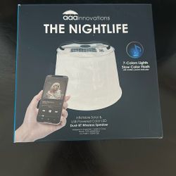 Solar, Inflatable, LED light Speaker 