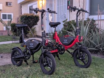 Electric bike, mini ebike 💪 480w motor , Foldable handle bar