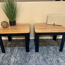 Solid Wood End Tables