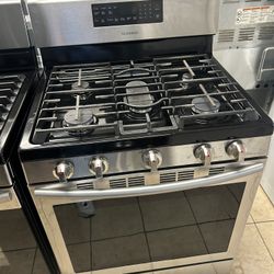 Samsung Five  Burners, Gas Store Stainless steel
