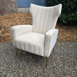 White Accent Chair