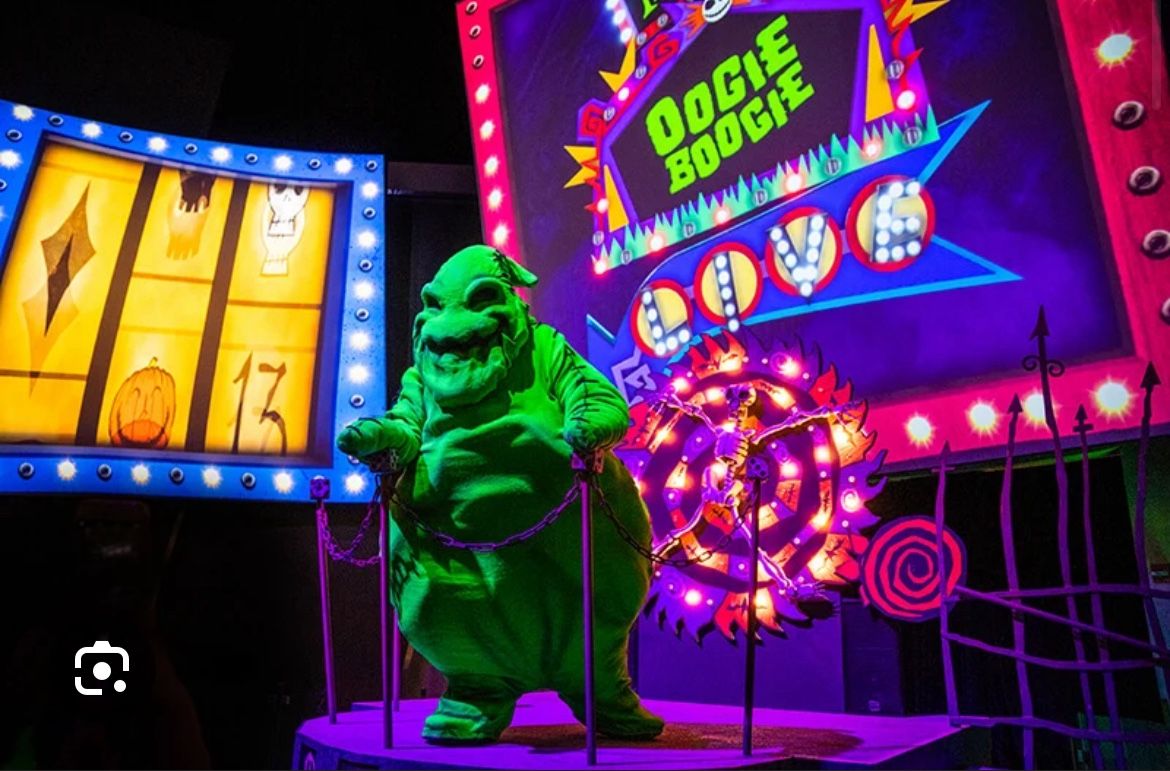One(1) Oogie boogie bash ticket, October 14th