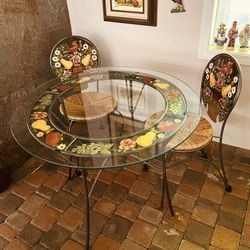 Artisan Metal Iron Table Indoor/Outdoor Molbak’s 