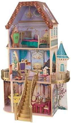 Princess wooden castle disney belle toy