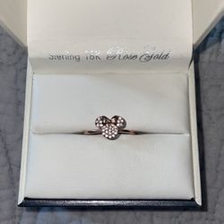 Disney Parks CRISLU Rose Gold Ring