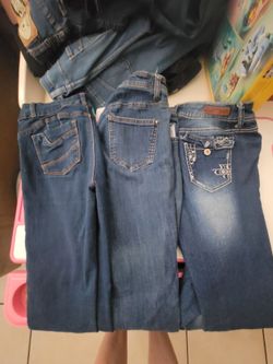 Jeans sizes 3 to 9